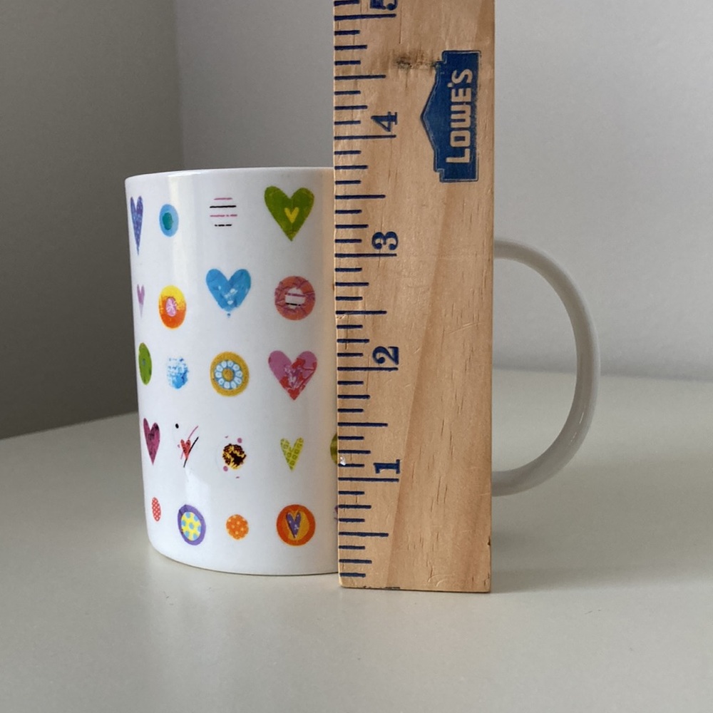 Heart Hearts Love Coffee Mug Tea Cup Valentine’s Day gift the English Table UK - Picture 8 of 8
